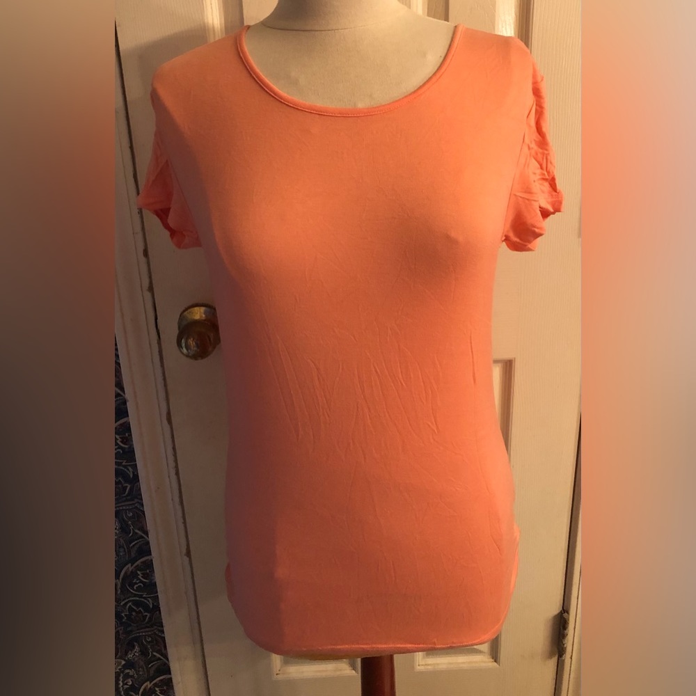 Nwot Zenana Outfitters orange tshirt multiple sizes small medium large
